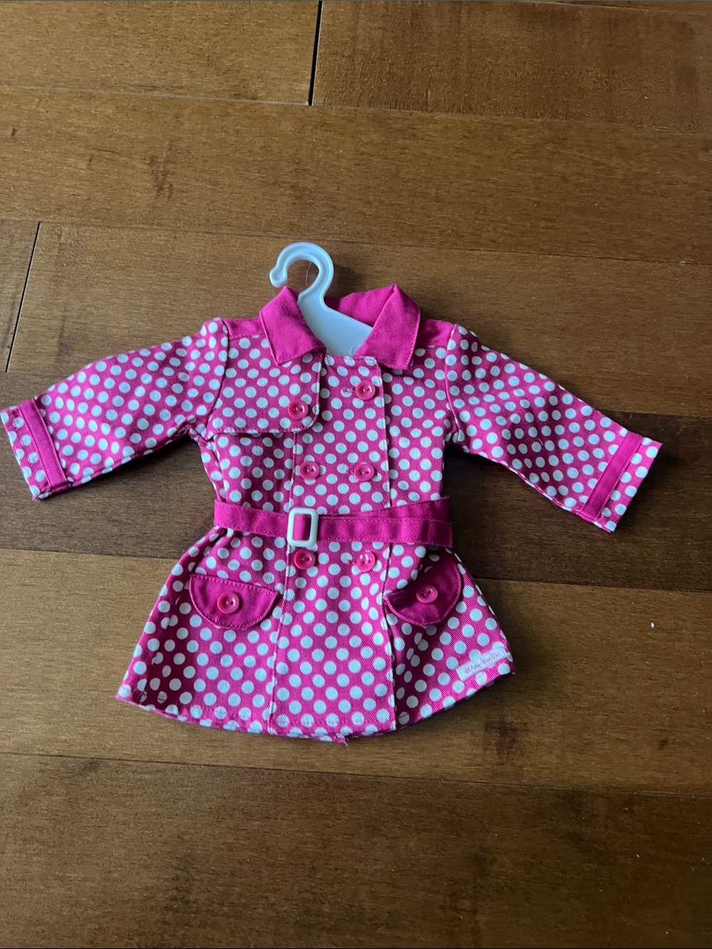American Girl jacket with hanger